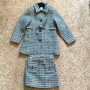 GYMBOREE 2pc coat and skirt sz6 girls